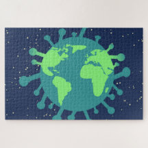 Globale Pandemie (Viruspartikeln) (Virusinfektion)