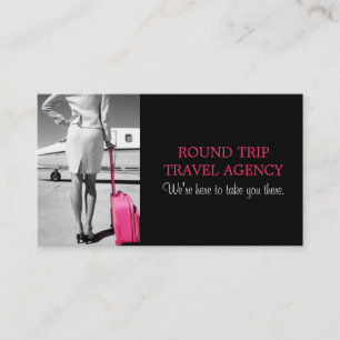 Globale Reisebüro-Agenten-Visitenkarte Visitenkarte
