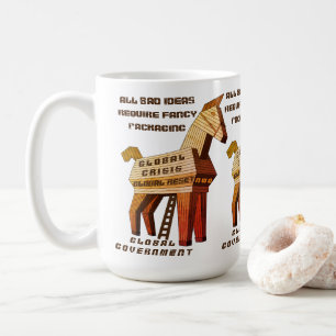 Globale Reset-Kaffee-Tasse Kaffeetasse