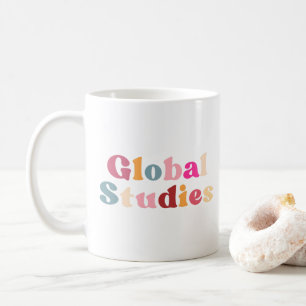 Globale Retro-Studien T - Shirt Kaffeetasse
