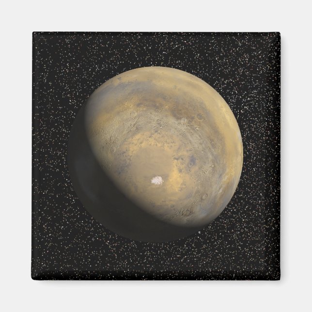 Globale Sicht der Mars Magnet (Vorne)