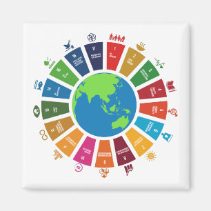 Globale Ziele UN SDG 2030 Magnet