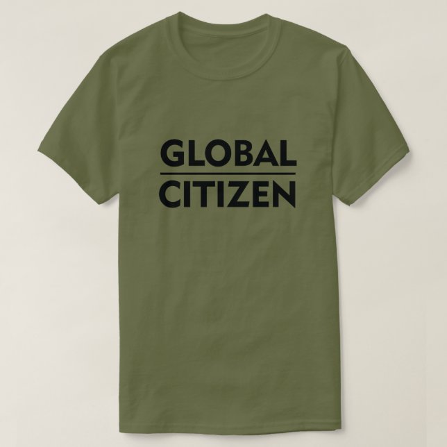 GLOBALER BÜRGER T-Shirt (Design vorne)