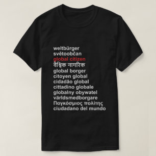 GLOBALER BÜRGER T-Shirt