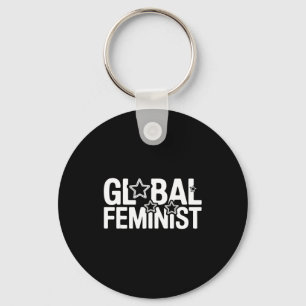 Globaler feministischer Gleichheits-Ermächtigungs- Schlüsselanhänger
