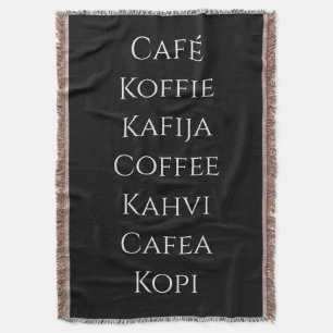Globaler Kaffee Decke