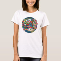 Globaler T - Shirt des Diversity-#2