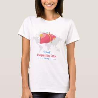 Globaler Tag der Hepatitis-Bewusstseinsbildung T-Shirt
