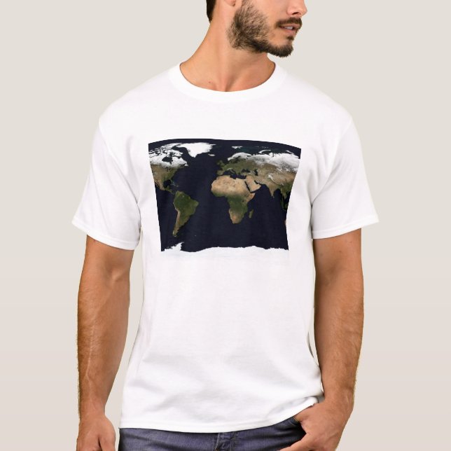 Globales Bild unserer Welt T-Shirt (Vorderseite)
