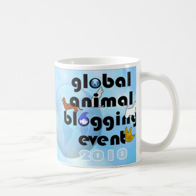 Globales Blogging Tierereignis 2010 Tasse (Rechts)