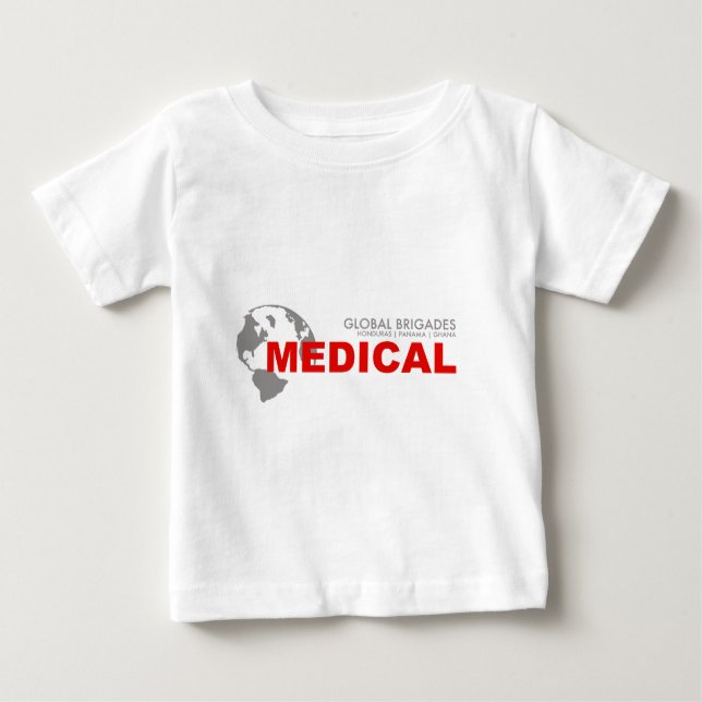 Globales medizinisches Brigaden-Shirt Baby T-shirt (Vorderseite)