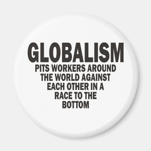 Globalisierung Magnet (Vorne)