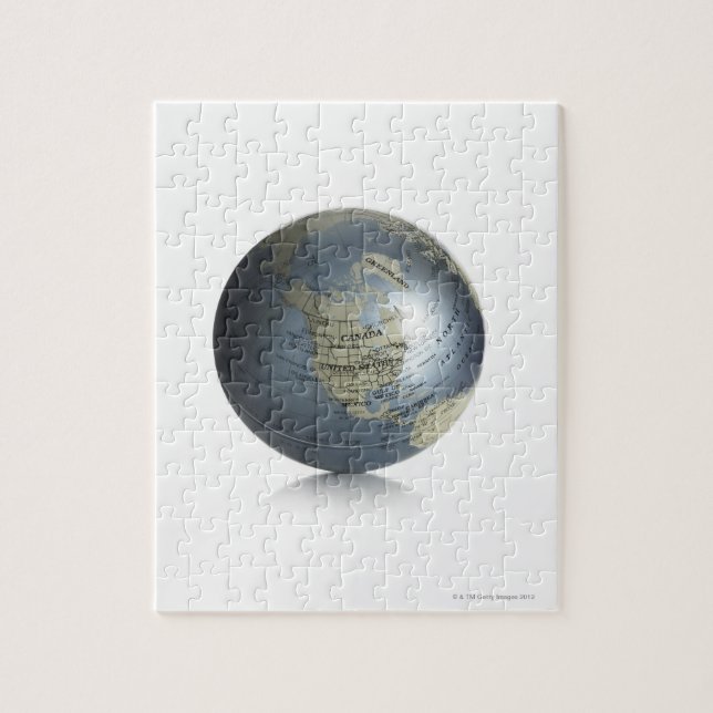 Globe 2 puzzle (Vertikal)
