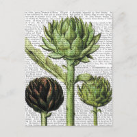Globe Artichoke Print 2