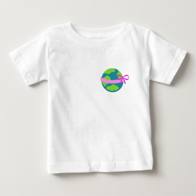 Globe Baby T-shirt (Vorderseite)