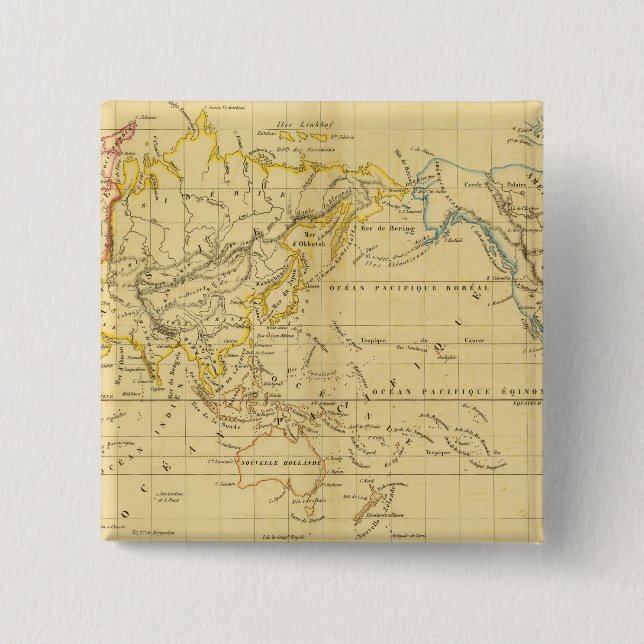 Globe Button (Vorderseite)