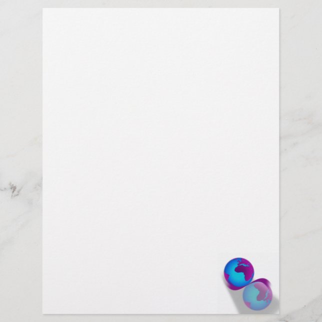 Globe Letterhead (Vorderseite)
