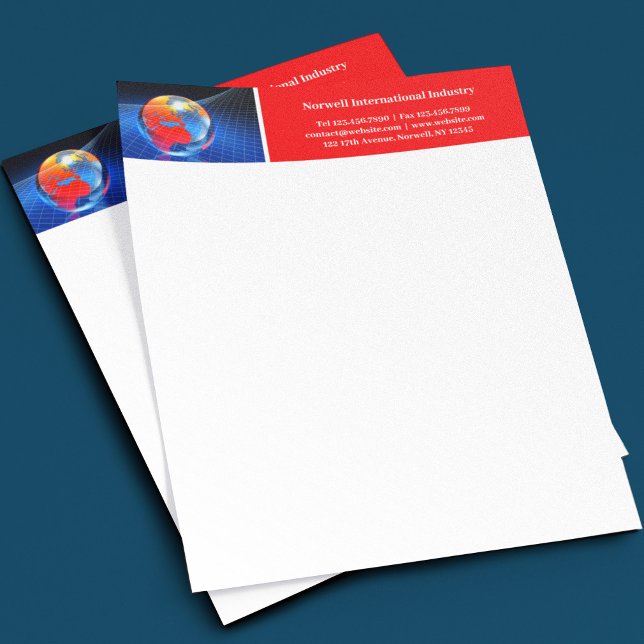 Globe Letterhead Briefbogen (Von Creator hochgeladen)