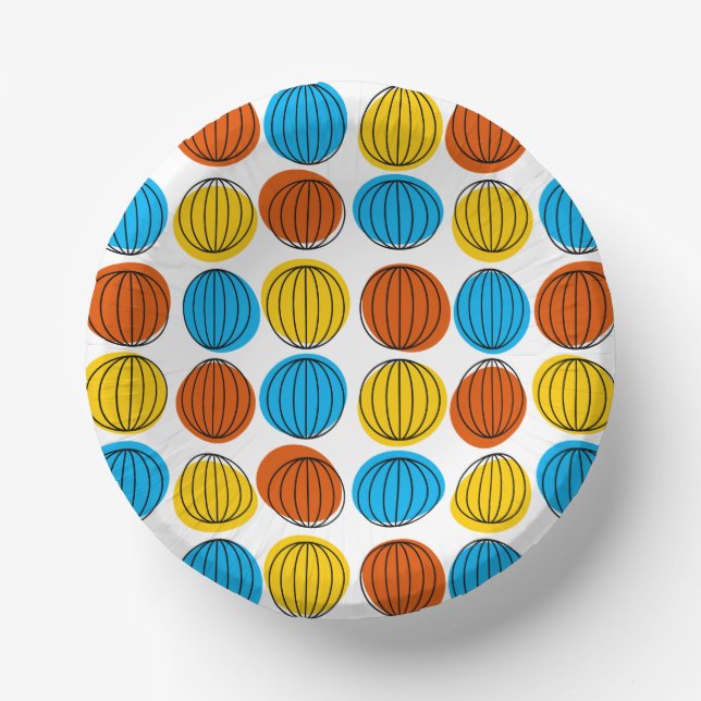 Globe Multi Pappteller (Vorderseite)