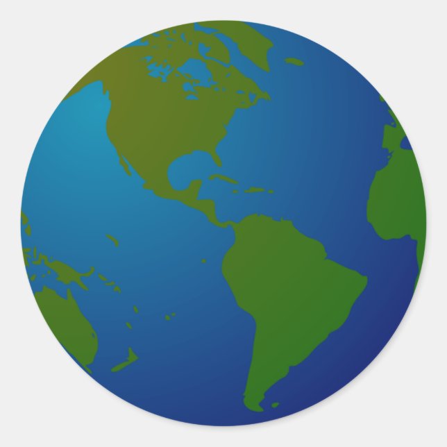 Globe Stickers (Vorderseite)