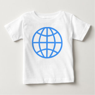 Globe-Symbol Baby T-shirt