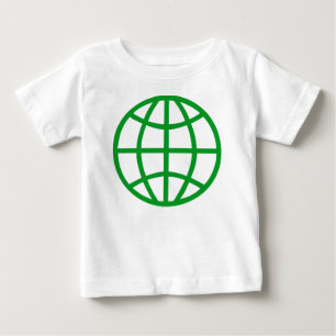 Globe-Symbol Baby T-shirt