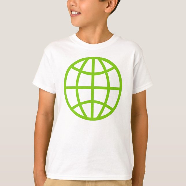 Globe-Symbol T-Shirt (Vorderseite)