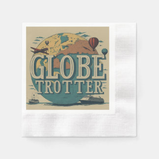 Globe Trotter Serviette