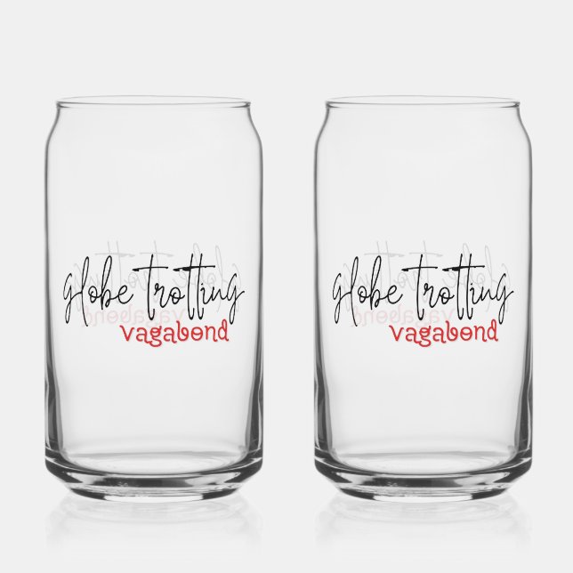 Globe Trotting Vagabond Dosenglas (Vorderseite)