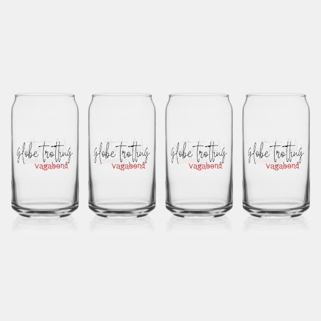 Globe Trotting Vagabond Dosenglas (Vorderseite)
