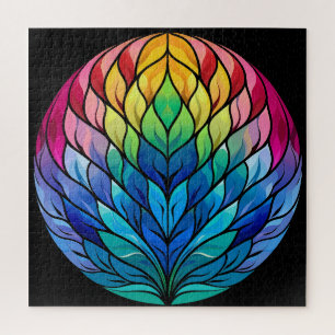 Globe von Rainbow Colors Jigsaw Puzzle