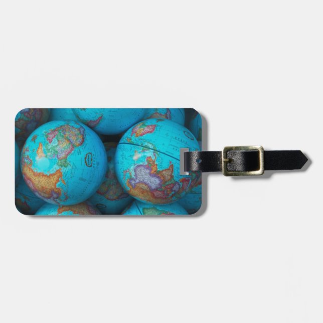 Globes Gepäckanhänger (Vorderseite horizontal)