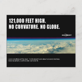 #GLOBEXIT CKMT CARD (Flat Earth 2017 Collection) Postkarte