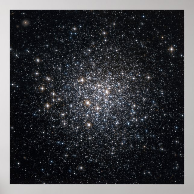 Globular Cluster M72 Stars Space Poster (Vorne)