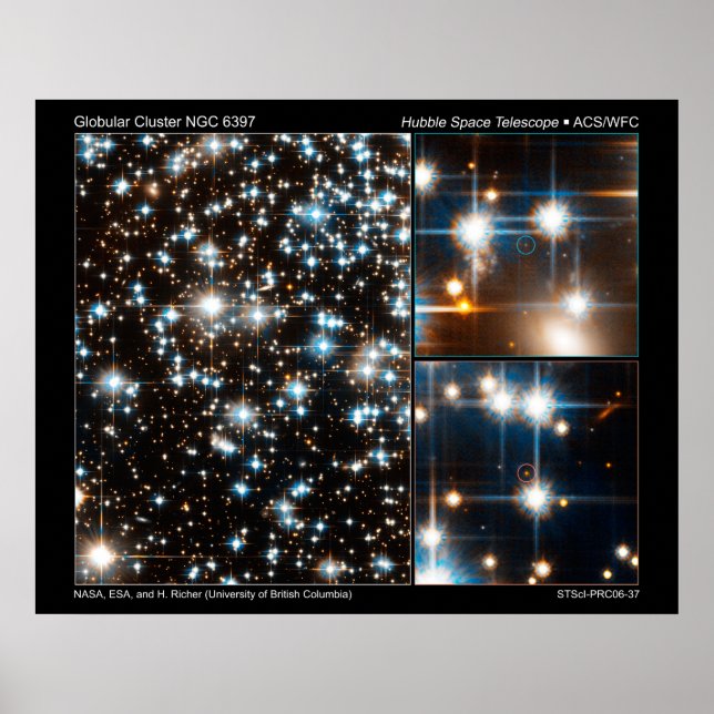 GlobularClusterNGC6397-2006-37 Poster (Vorne)