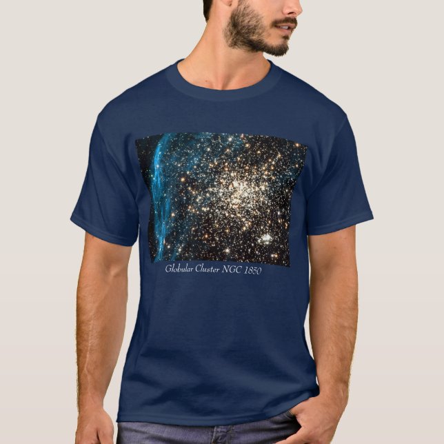 Globulärer Cluster NGC 1850 T-Shirt (Vorderseite)
