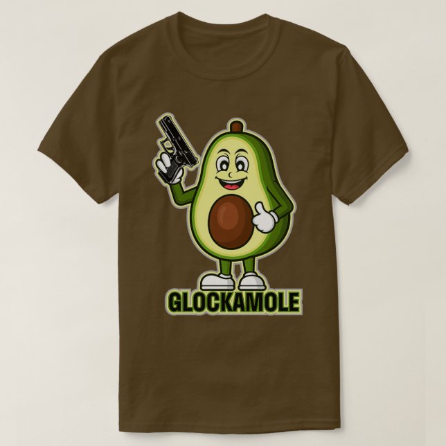 Glockamole T-Shirt (Design vorne)