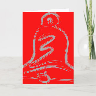 Glocke Feiertagskarte