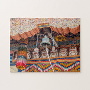 Glocke im Punakha Dzong - Bhutan, Himalaja, Asien Puzzle