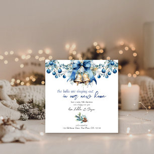 Glocken läuten Blaues Weihnachten Neue Adresse