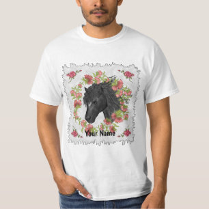 Glockenblume Black Horse T-Shirt
