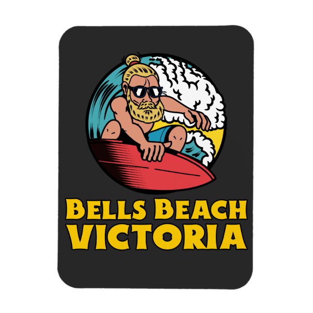 Glockenstrand Victoria Magnet (Vertikal)