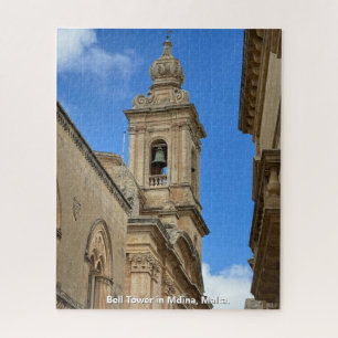 Glockenturm in Mdina, Malta. Puzzle