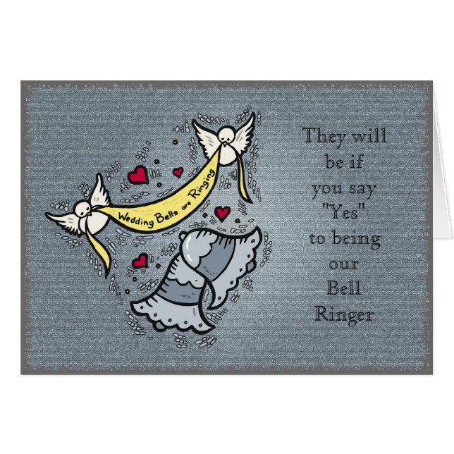 Glöckner oder irgendein Hochzeits-Bedarf (Vorderseite (Horizontal))