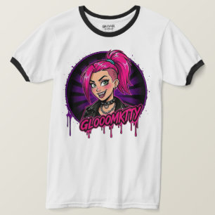 Gloomkitty Klingel-T-Shirt T-Shirt