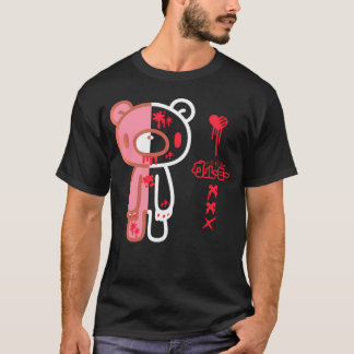 Gloomy Bear Half Tote Enigmatic Fantasy Gamer Anim T-Shirt