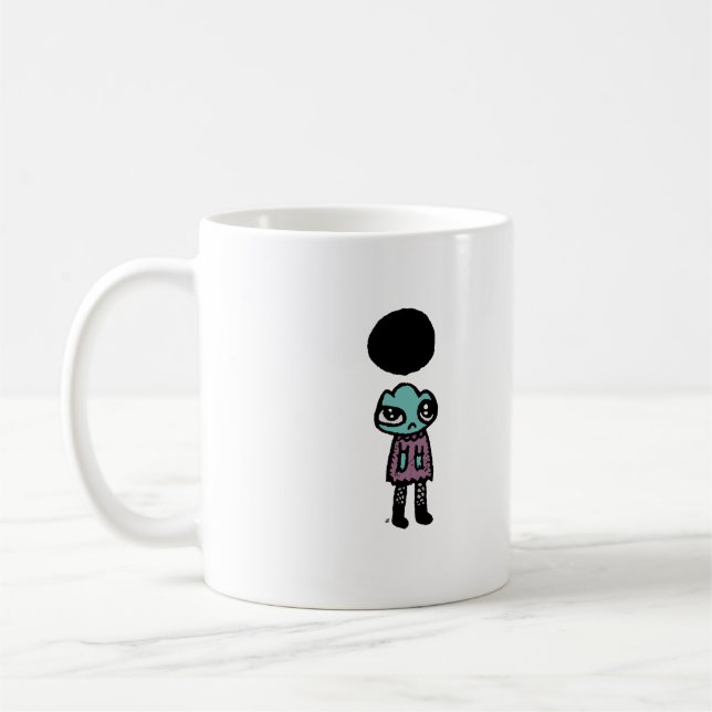 Gloomy Toad Coffee Tasse (Links)
