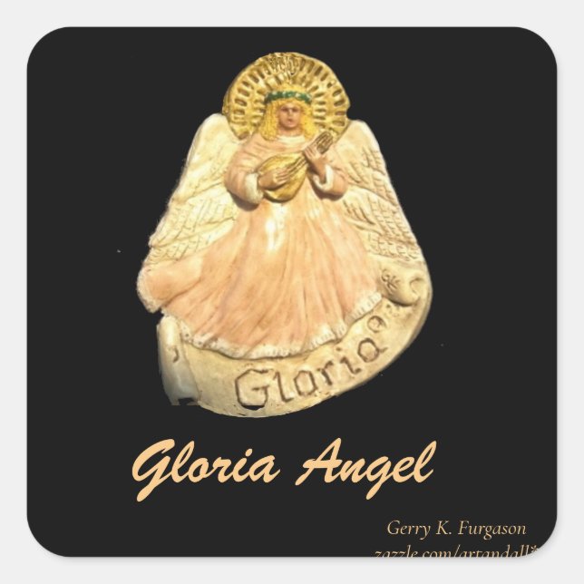 GLORIA ANGEL RENAISSANCE STICKER (Vorderseite)