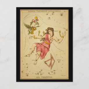 Gloria Frederici, Andromeda und Triangula Postkarte