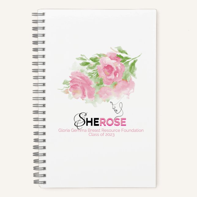 Gloria Gemma SheRose Class of 2023 Journal Notizbuch (Vorderseite)